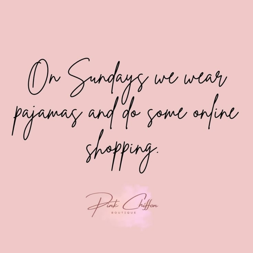 Pink Chiffon Boutique Quote Art
